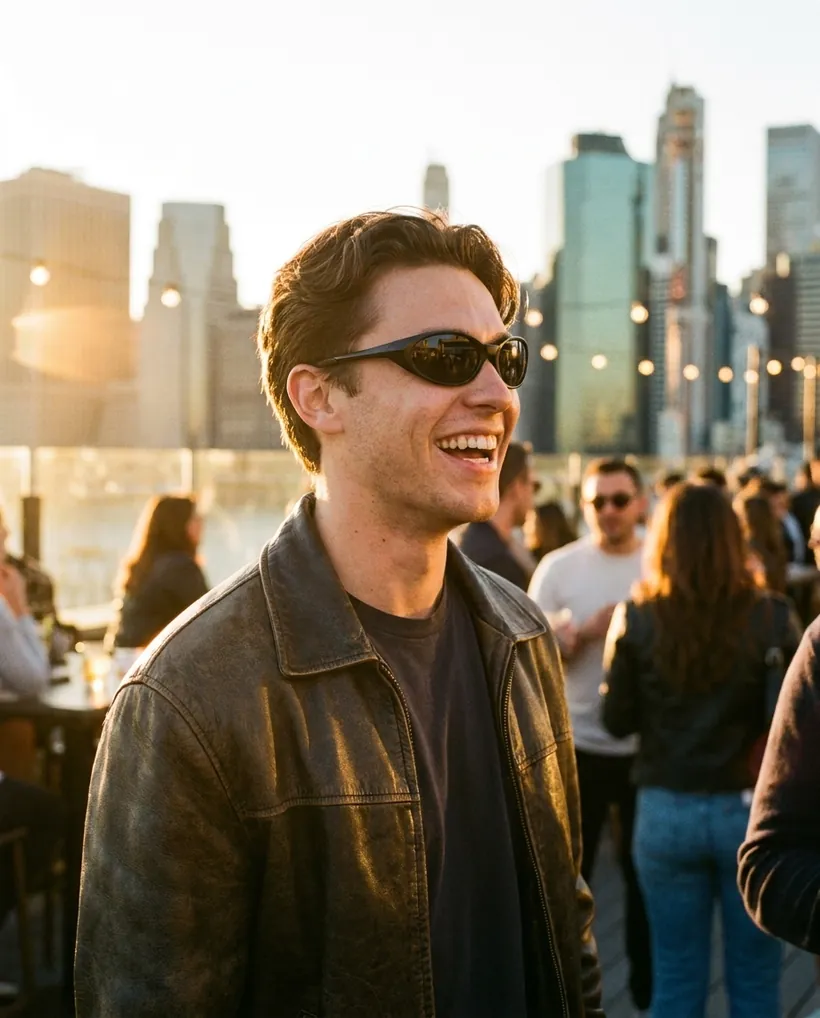 MERIDIAN ECLIPSE sunglasses worn, street style