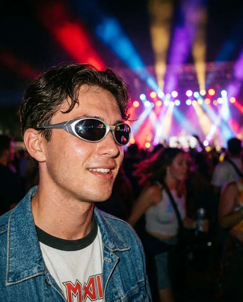 MERIDIAN EQUINOX sunglasses worn, street style