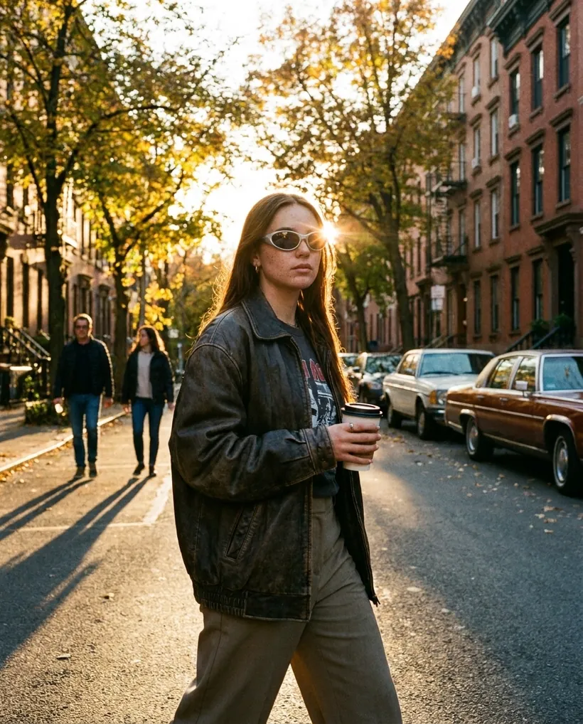 MERIDIAN EQUINOX sunglasses worn, street style