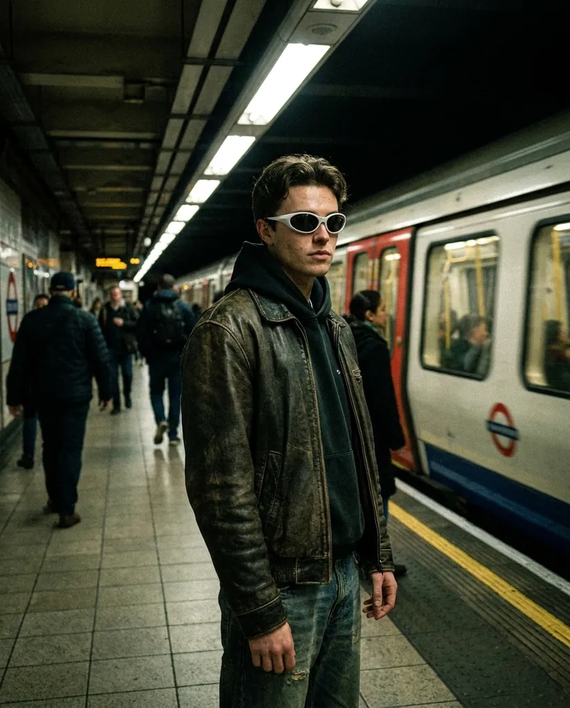 MERIDIAN POLARIS sunglasses worn, street style