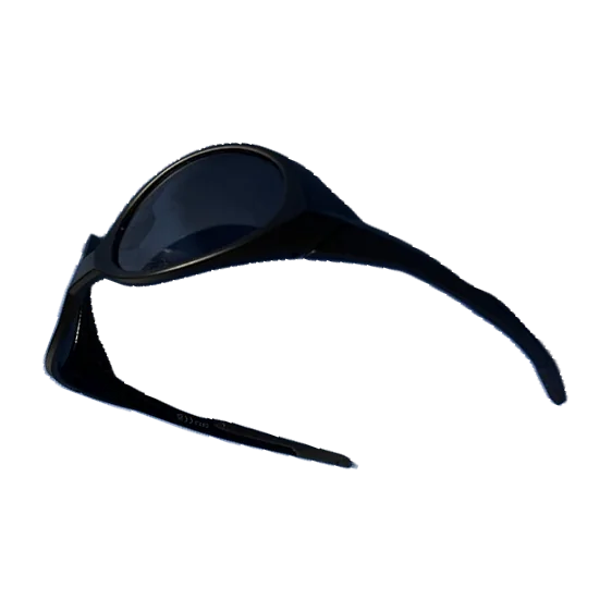 MERIDIAN ECLIPSE sunglasses, black lens detail