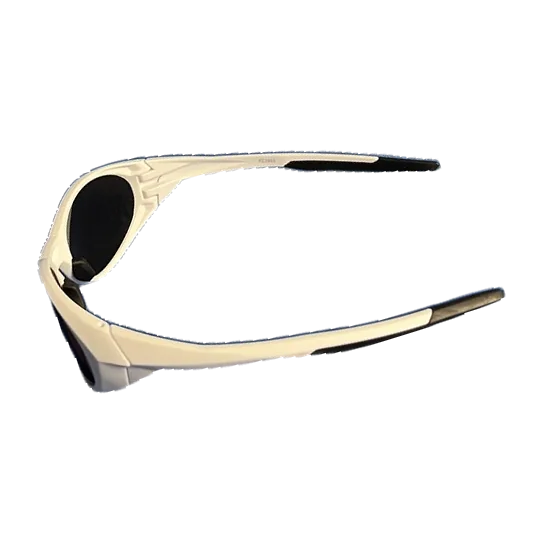 MERIDIAN POLARIS sunglasses, bone white frame detail
